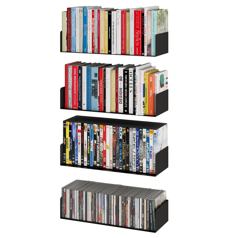 Latitude Run® Brijipal Multimedia Wall Mounted Media Storage Wayfair